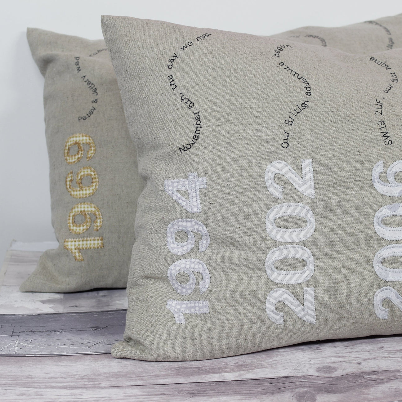 Anniversary Cushions | 2 Green Monkeys