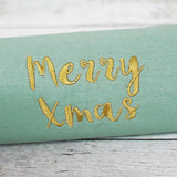 Eco Crackers / Personalised Fabric Cracker Napkins (Pastel Set) - 2 Green Monkeys