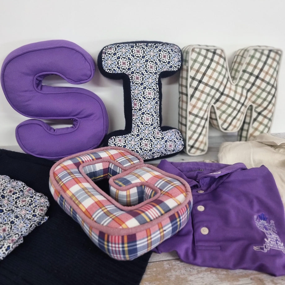 Alphabet cushions sale