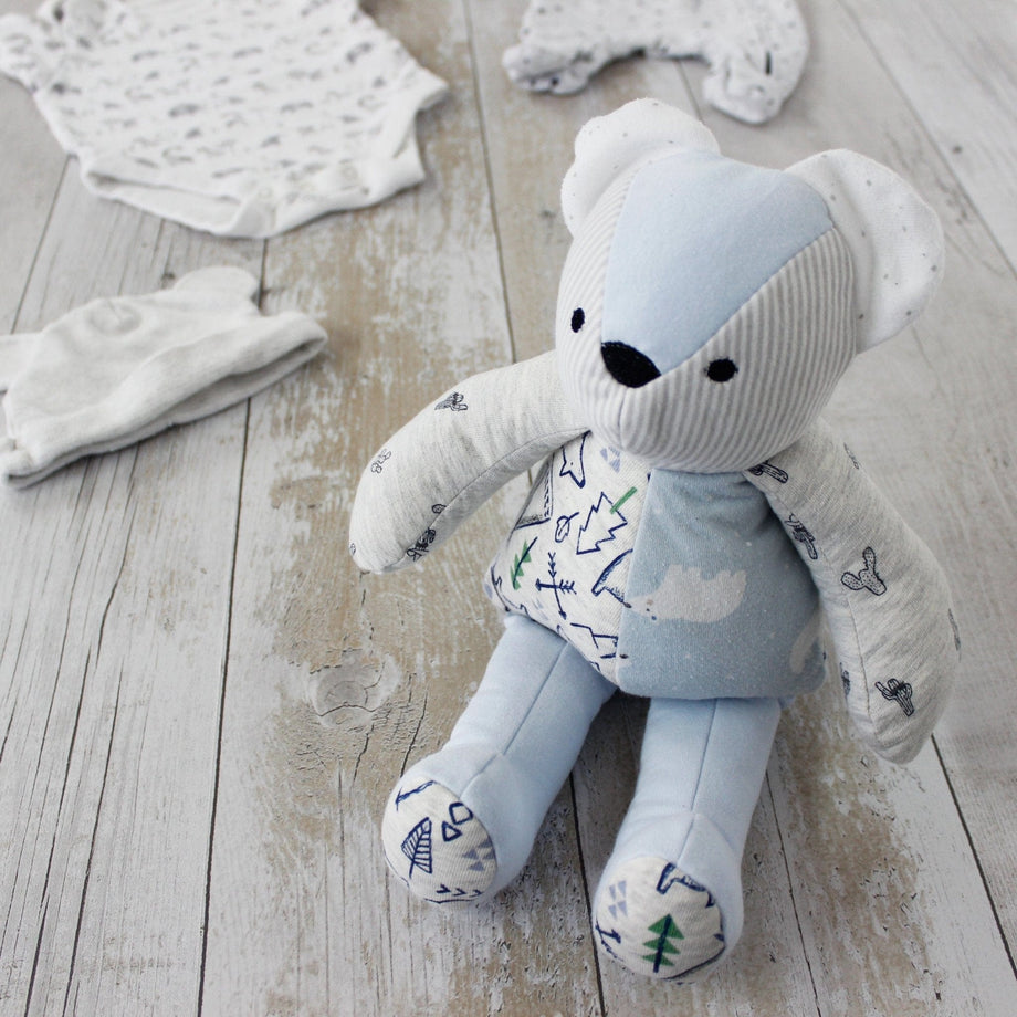 Bereavement Bear, personalized Memory Bear